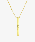 Collier Barre Personnalisé
