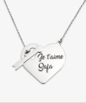 Collier Flèche de Mon Cœur Personnalisé